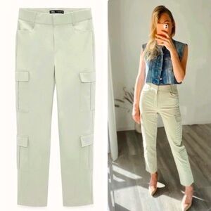 Zara cargo trousers S New